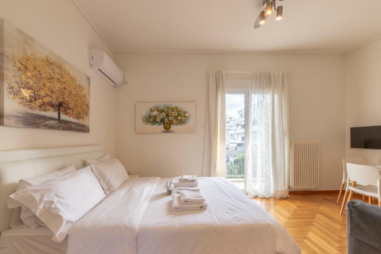 Top Sightseeing 3Rd Floor Studio On A Paved Road! アテネ エクステリア 写真